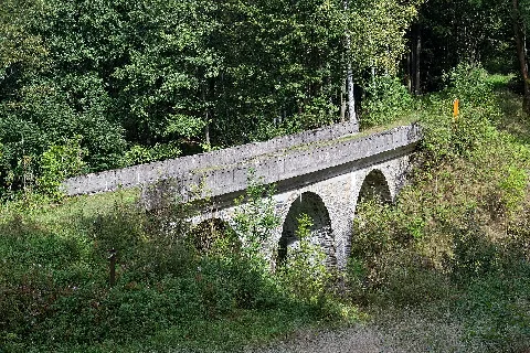 Lauenhain Ehemalige Eisenbahnbrücke