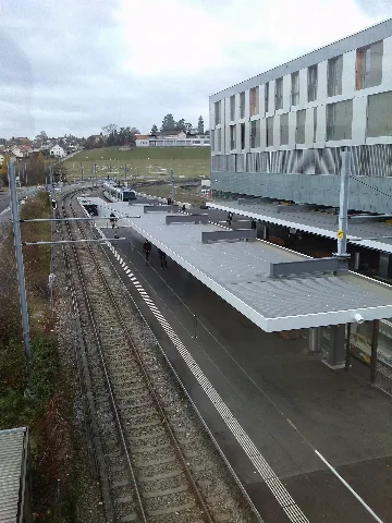 Lausanne Métro M1 Station Epfl