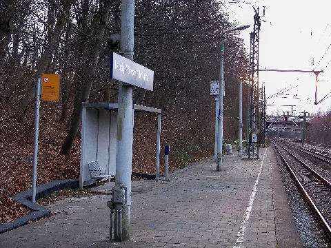 Leipzig S Bahnhaltepunkt Voelkerschlachtdenkmal