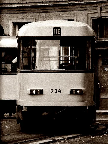 Leipzig Tatra B4D M 734 Wahren