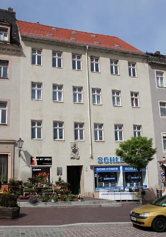 Leisnig, Markt 13 Geburtshaus Peter Apian (01 2)
