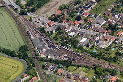 Lengerich, Hohne, Güterbahnhof 2014 9750