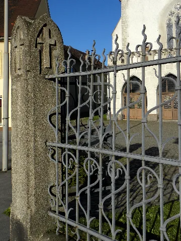 Leoben Waasen Umzäunung Der Pfarrkirche Maria Am Waasen