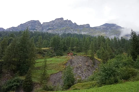 Leukerbad Mountain