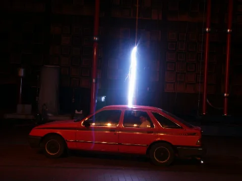 Lightning To A Car