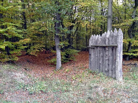 Limes With A Reconstructed Palisade Ditch Along The Road From Rheinbrohl To Rock Field, Between The Watchtowers Wp 10 And Wp 11 (8115934984)