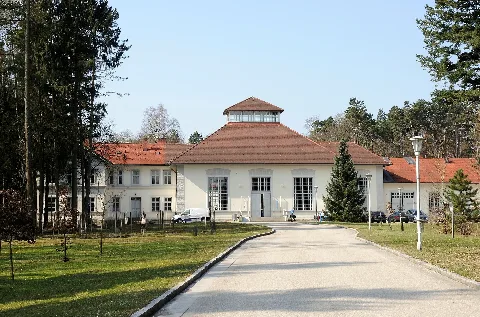 Linz Kleinmünchen Wasserwerk Scharlinz Frontal
