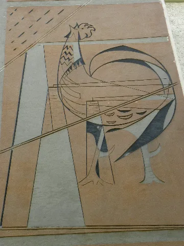 Linz Urfahr Sgraffito Morgen Detail Von Franz Poetsch