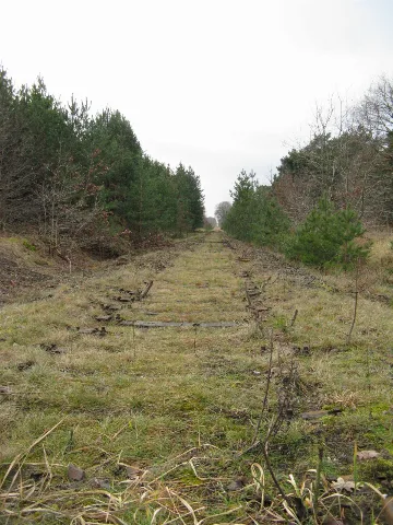 Ludwigslust Bahnstrecke Nach Doemitz 2008 01 08