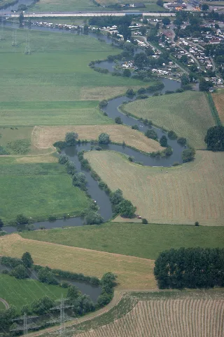 Luftbild Lippe Uentrop