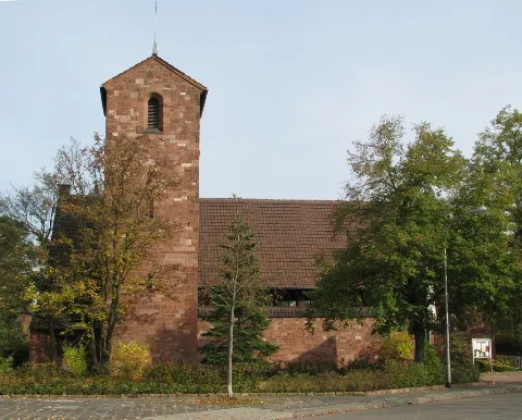Mannheim Gartenstadt Gnadenkirche