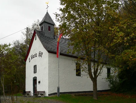 Maria Hilf Kapelle Auf Der Landskrone Seitenansicht