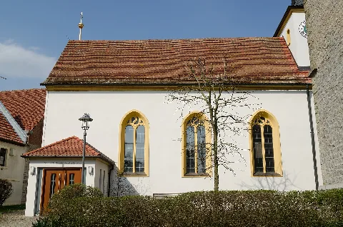 Marksteft, Michelfeld, Evangelisch Lutherische Pfarrkirche St. Michael, 001