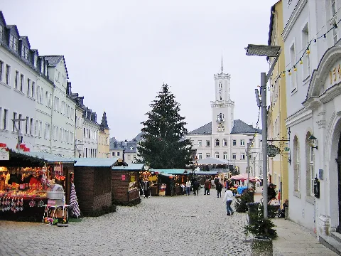 Marktplatz Schneeberg Panoramio