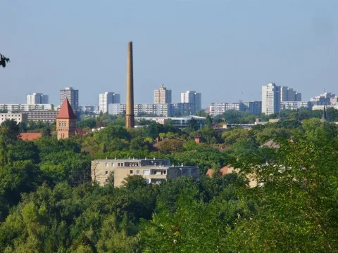 Marzahnblick Von Der Biesdorfer Hoehe (Marzahn From Biesdorf Heights) Geo.hlipp.de 41796