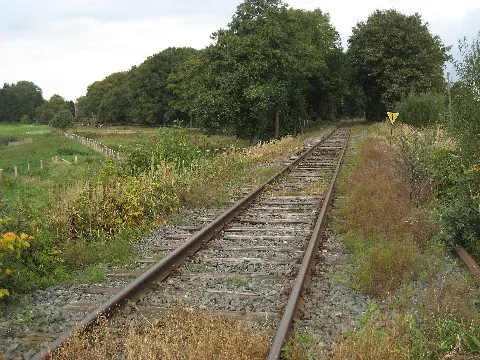 Moorexpress, Gleise Östlich Vom Bahnhof Ahrensfelde