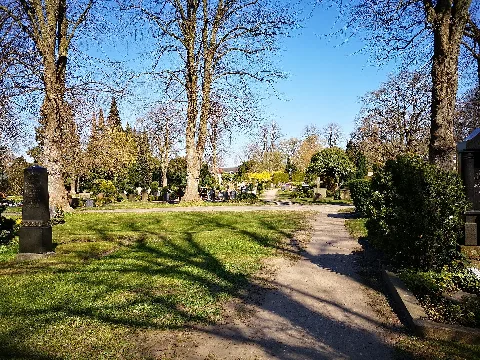 Mühlenfriedhof Flensburg Kapelle 2019