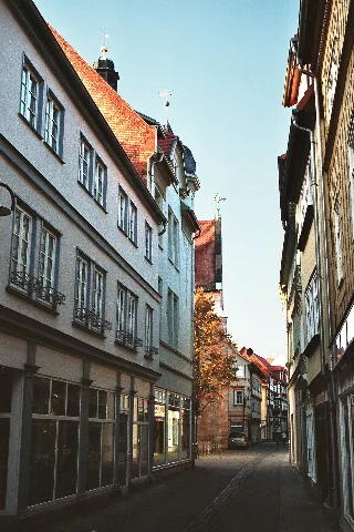 Mühlhausen, Der Südliche Teil Der Linsenstraße