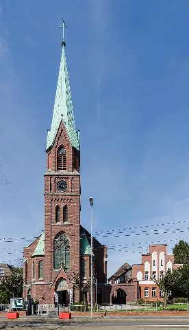 Mülheim An Der Ruhr, Speldorf, Lutherkirche, 2018 04 Cn 01