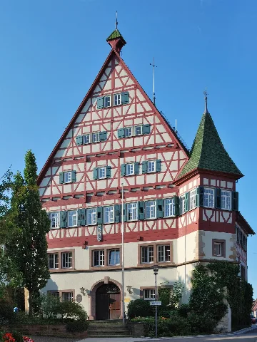 Münchingen Rathaus Eingang
