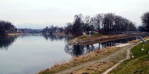 Mündung Der Mangfall In Den Inn Am Innzipfel, 1