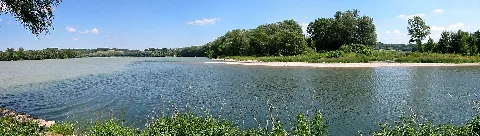 Muendung Der Ybbs In Die Donau