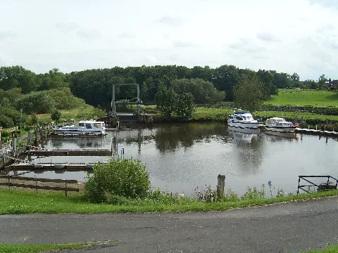 Münsterdorf Hafen Und Breitenburger Kanal July 2009 Sl273209