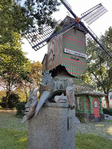 Narrenmühle Viersen Dülken Mit Maskenreigen Von Franz Weidinger