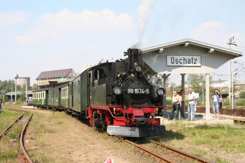 Narrow Gauge Train At Oschatz Geo.hlipp.de 5062