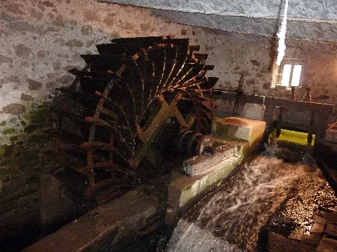 Nechern Riegelmühle Wasserrad