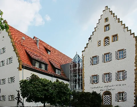 Neckarsulm Zweiradmuseum Innenhof
