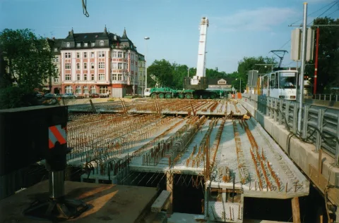 Neubau Heinrichsbrücke 1998 (2)