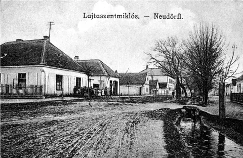 Neudörfl, Alte Ansicht (Um 1900)