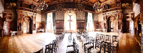 Neues Schloss Hummelshain Großer Saal