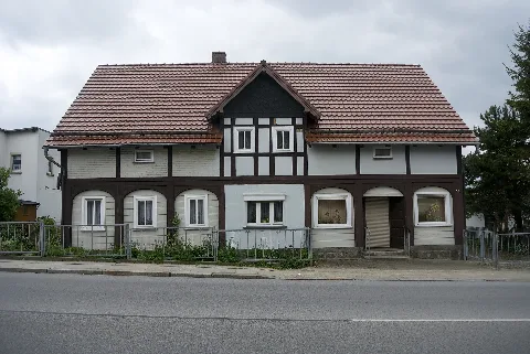 Neugersdorf Hauptstraße 14 Seitenansicht Umgebindehaus
