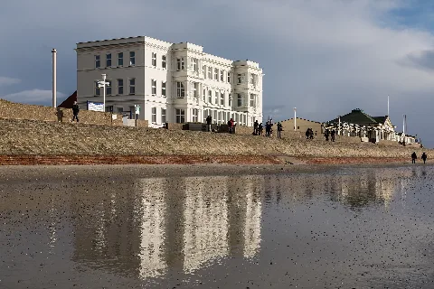 Norderney, Weststrand, Hotel 2018 1050