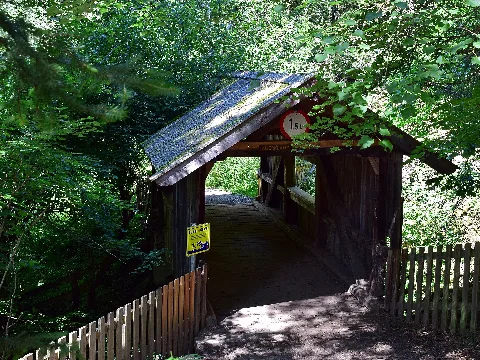 Oetz Oetzerau Brücke Über Die Auerklamm