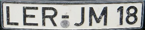 Old Leer Plate