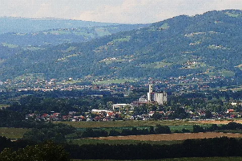 Panorama 01 St. Andrä I.lav. Kärnten, Österreich