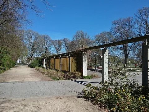 Pergola Im Rosengarten Im Treptower Park
