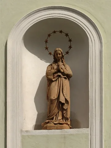 Pfarrhof In Altenmarkt Nischenfigur