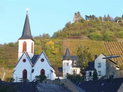 Pfarrkirche Und Ruine Grevenburg Geo.hlipp.de 696
