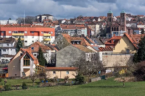 Pirmasens 38 Von Westen Rheinbergerstr St Pirmin 2024 Gje