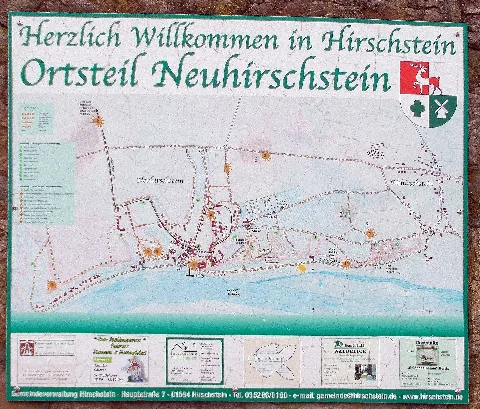 Plan Neuhirschstein An Der Elbe