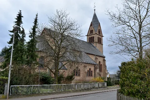 Planig, Biebelsheimer Straße, Katholieke Parochiekerk St. Gordianus