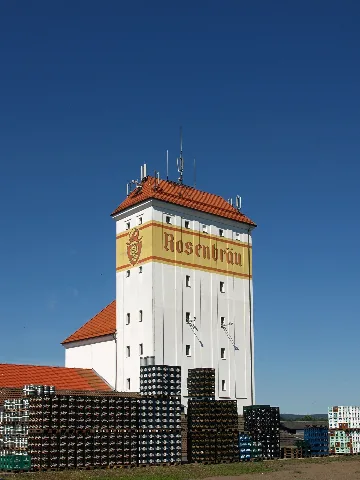 Poeßneck Rosenbrauerei Wasserturm