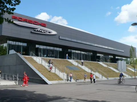 Porsche Arena Suedfront