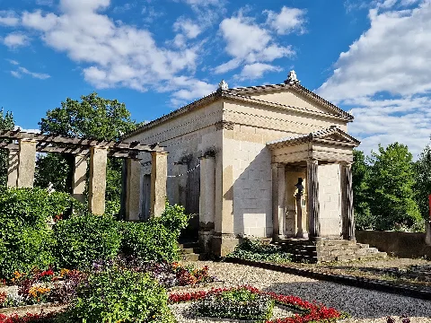 Potsdam Sanssouci Römbäder Pavillon 20220903 155050