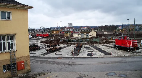 Rail Turntable In Regensburg