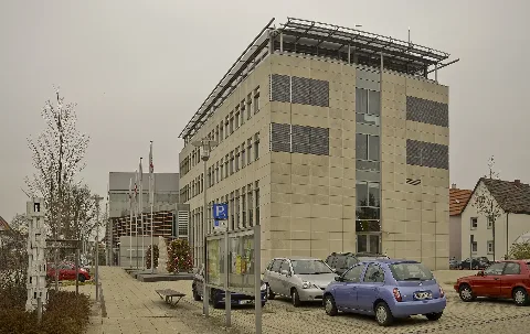 Rathaus Walldorf Mörfelden Walldorf Town Hall Mairie 01